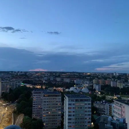 Апартаменты Hanza Tower 1412 Щецин